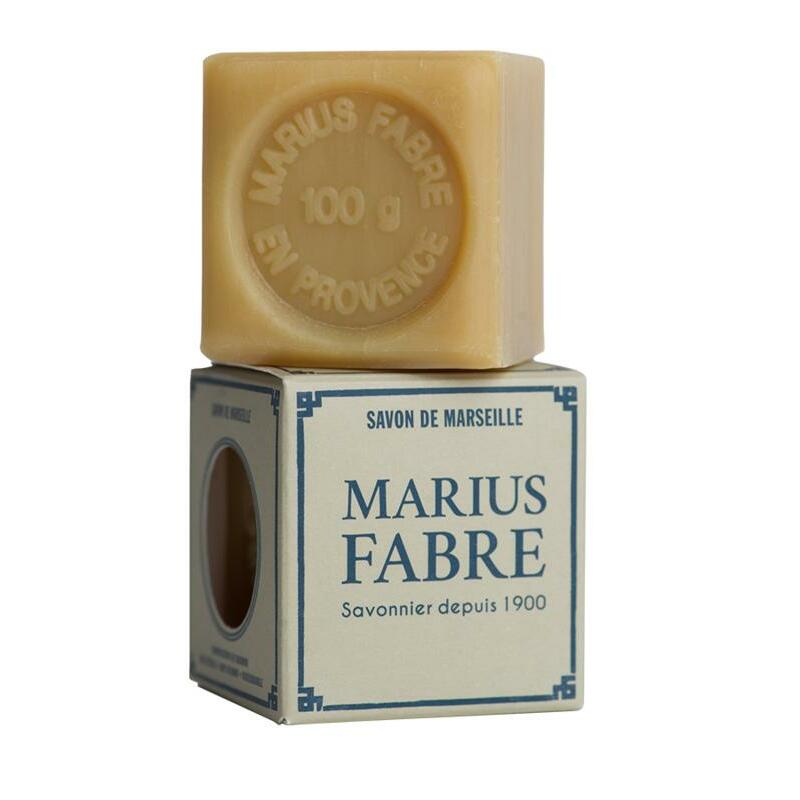 Marius Fabre Savon Marseille zeep in doos blanc 100g