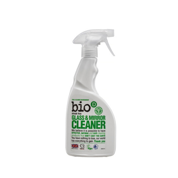 Bio-D Glas & spiegelreiniger 500ml