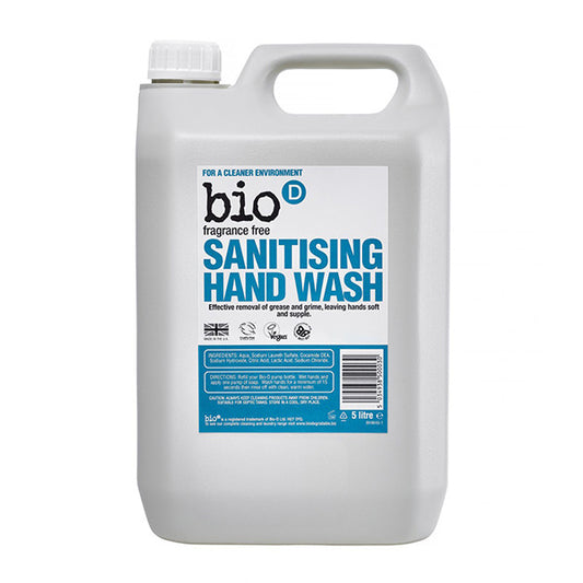 Bio-D Handzeep vloeibaar parfumvrij 5000ml