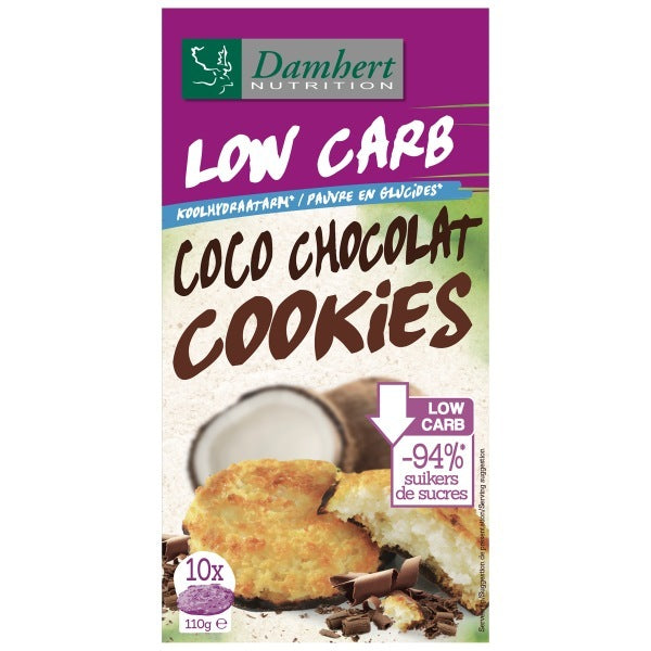 Damhert Kokoskoek chocolade 110g