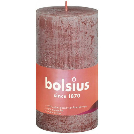 Bolsius Rustiekkaars shine 100/50 suede brown 1st