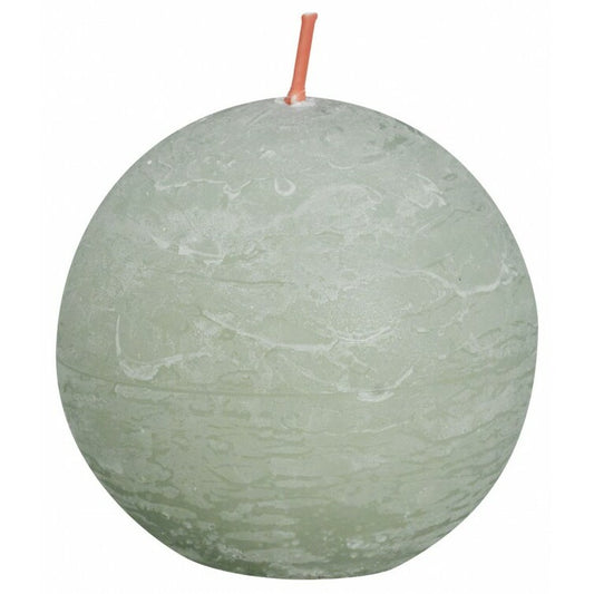 Bolsius Rustiek bolkaars shine 76 foggy green 1st