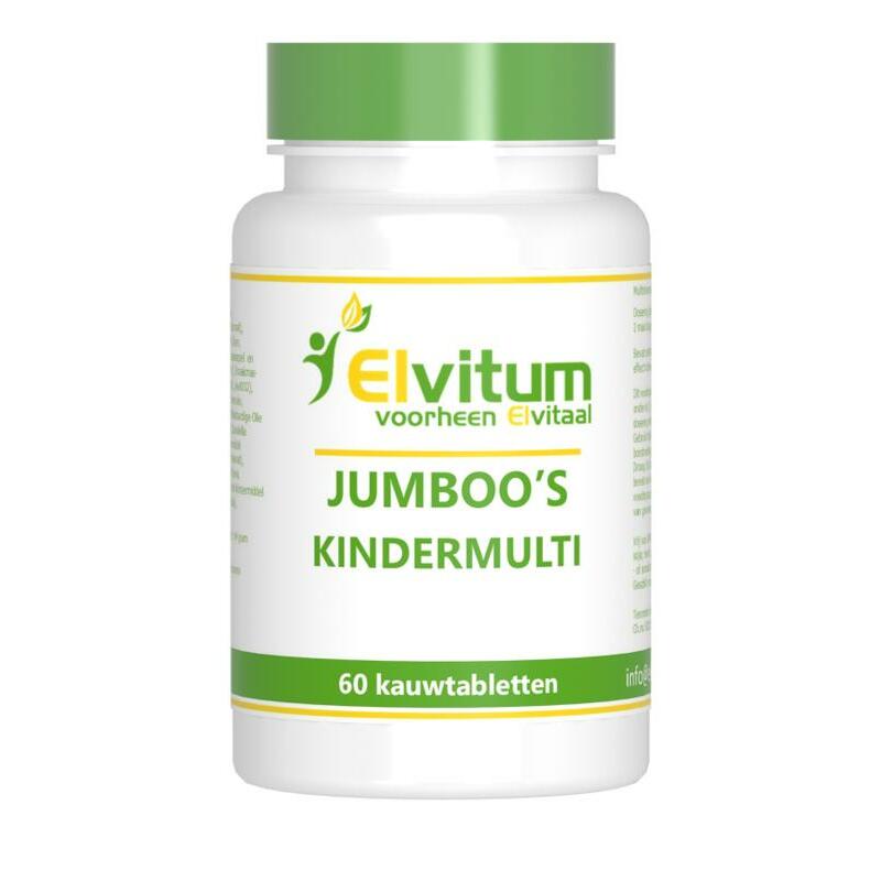 Elvitaal/elvitum Jumboos kindermulti 60kt
