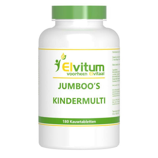 Elvitaal/elvitum Jumboos kindermulti 180kt