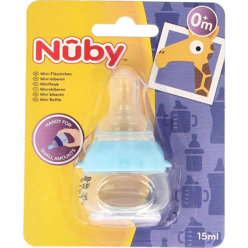 Nuby Mini flesje 15ml 0+ maanden 15ml