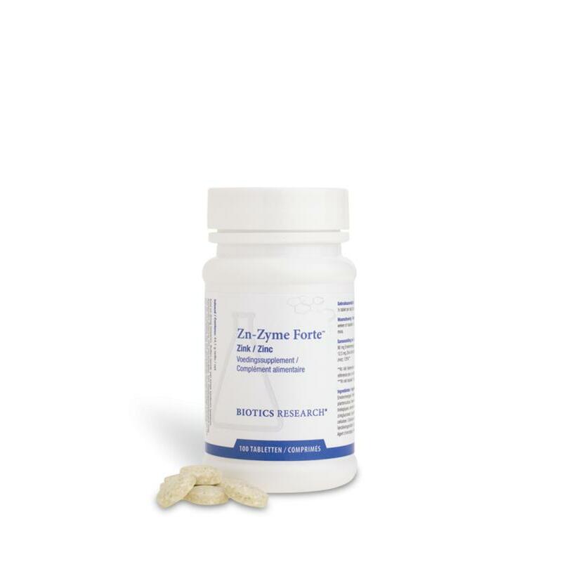 Biotics ZN Zyme forte 25 mg 100tb