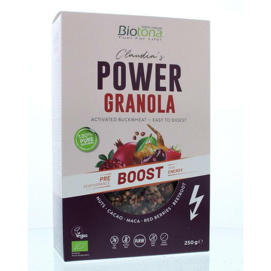 Biotona Power granola boost bio 250g