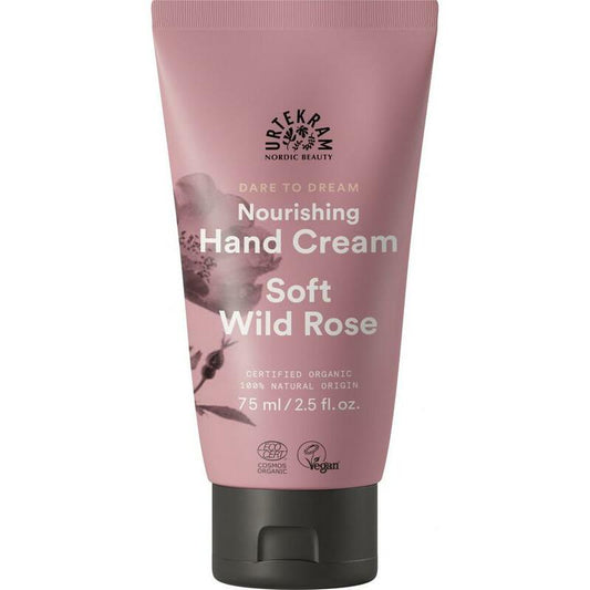 Urtekram Handcreme soft wild rose 75ml