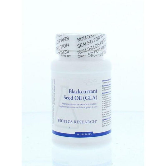 Biotics Zwarte bessenzaad olie 535mg 60ca