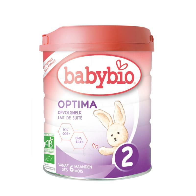 Babybio Optima 2 opvolgmelk 6-12 maanden bio 800g