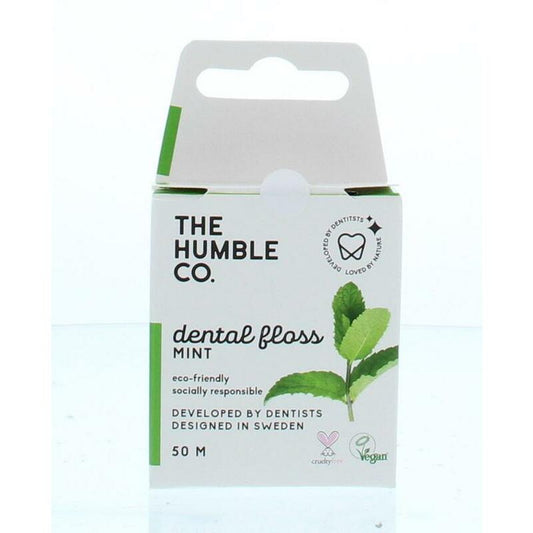 The Humble Co Dental floss fresh mint 50 meter 1st