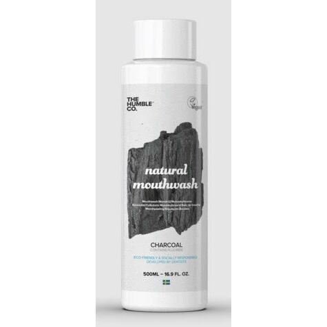 The Humble Co Mondwater Charcoal 500ml