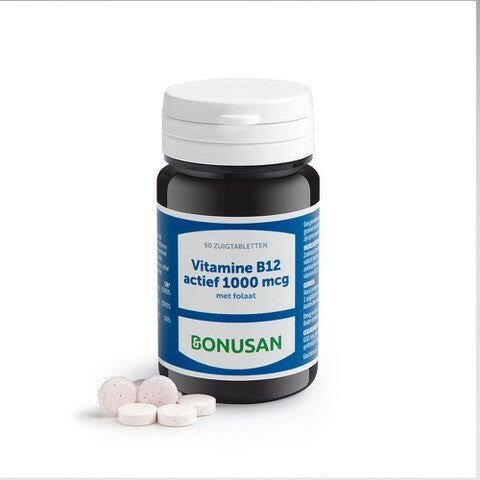 Bonusan Vitamine B12 1000 mcg actief 120zt