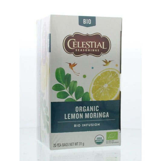 Celestial Season Organic lemon moringa infusion bio 31g