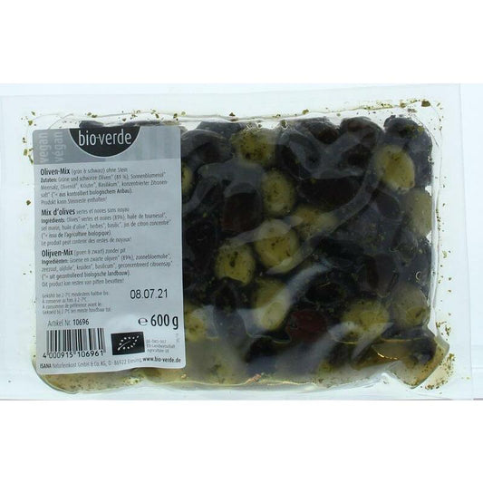 Bioverde Olijven mix bio 600g