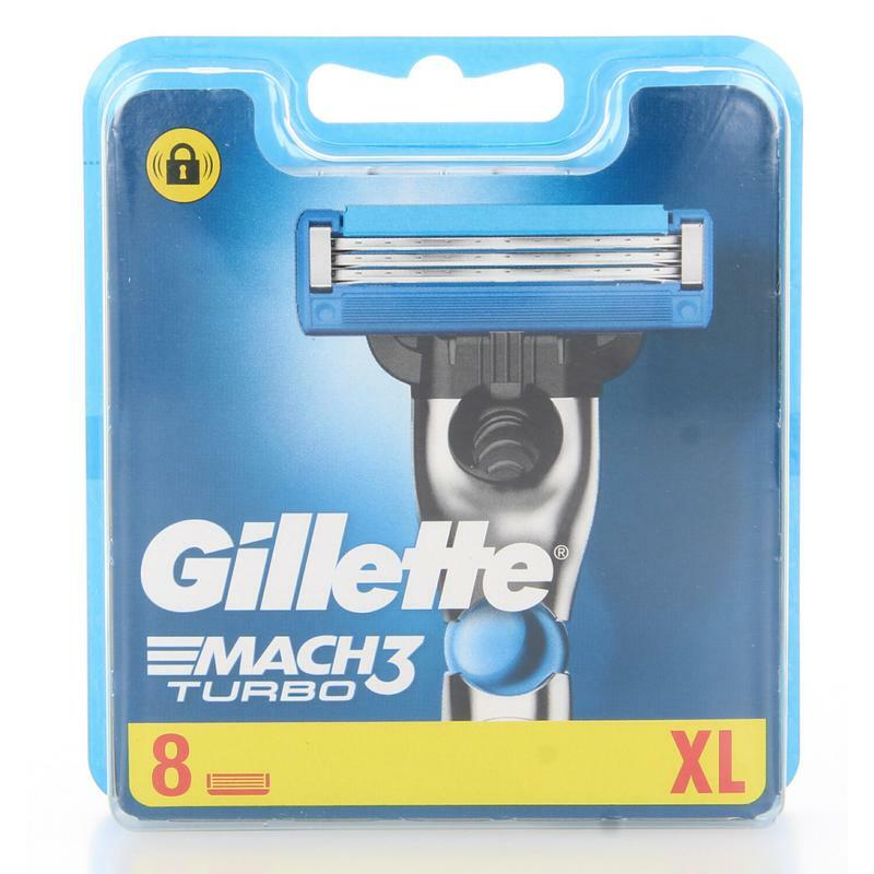 Gillette Mach3 turbo XL 8st