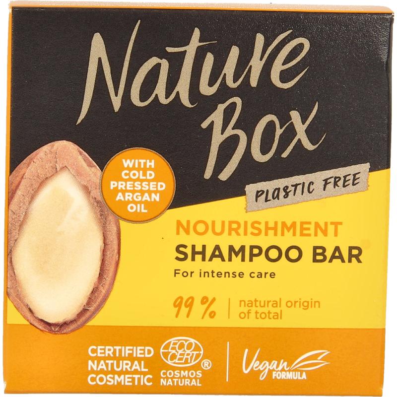 Nature Box Shampoo bar argan 85g