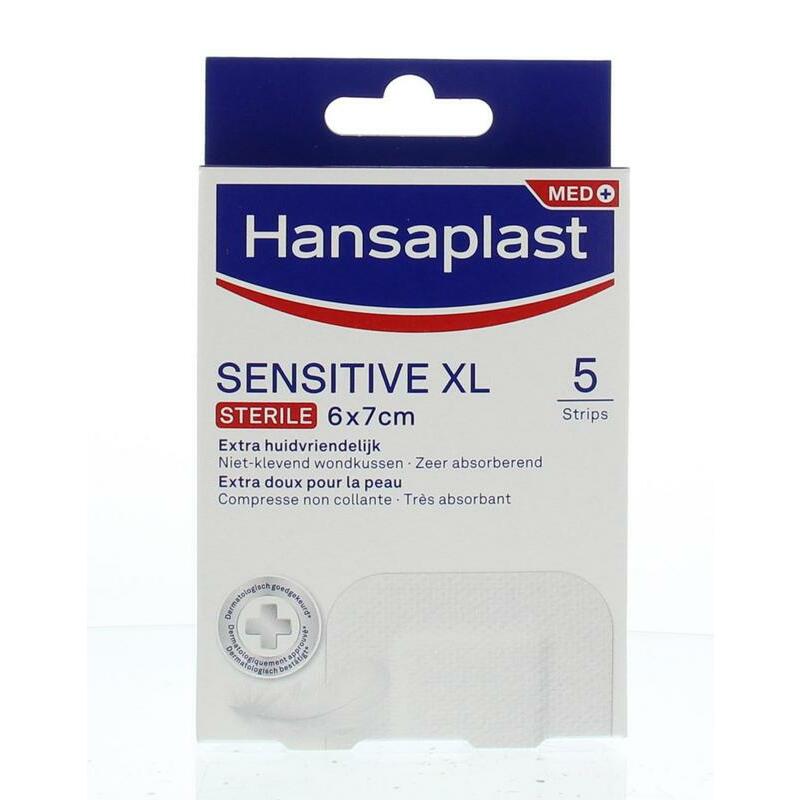 Hansaplast Pleister sensitive XL 5st