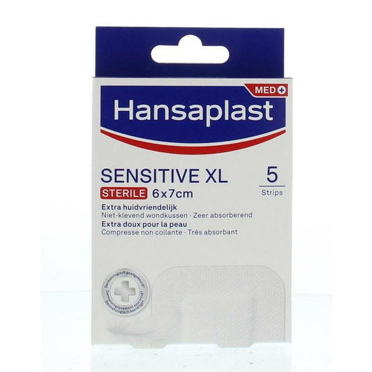 Hansaplast Pleister sensitive XL 5st