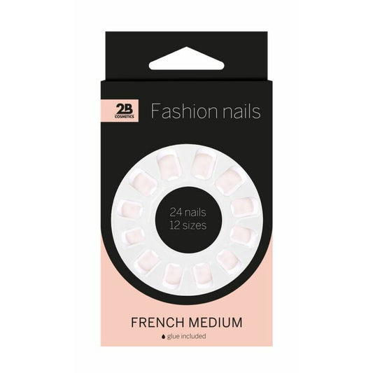 2B Nails french medium 24st
