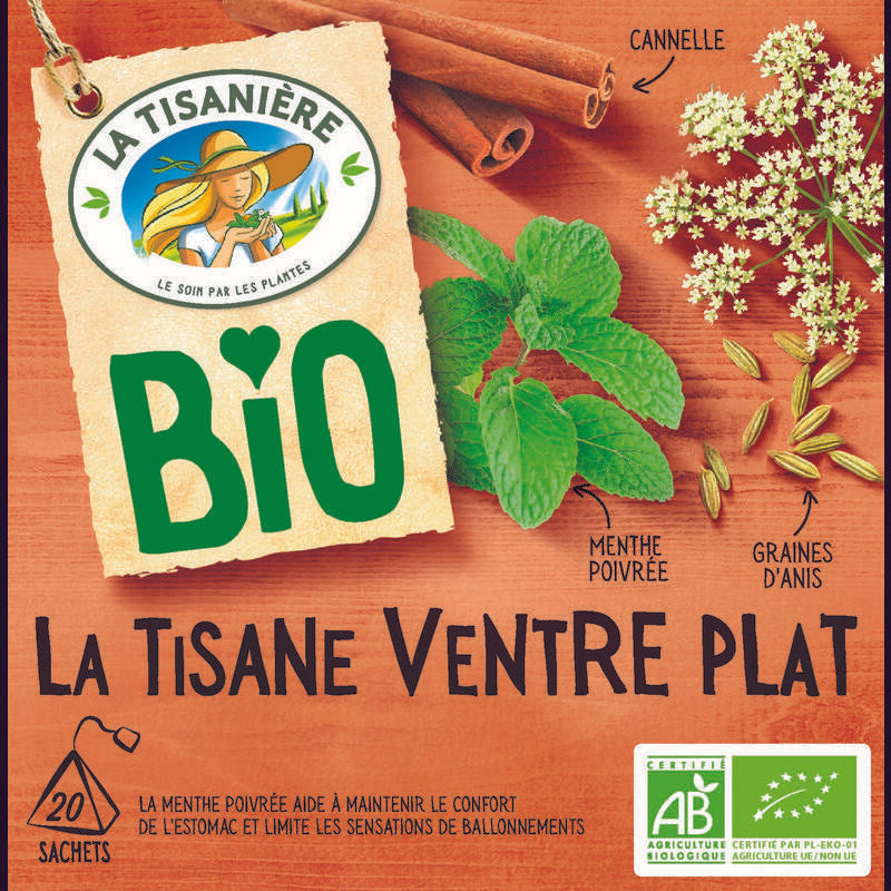 La Tisaniere Platte buik bio 20st