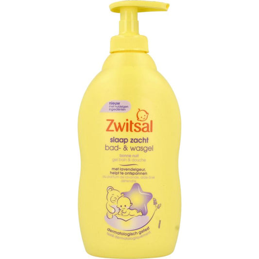 Zwitsal Bad/wasgel lavendel 400ml