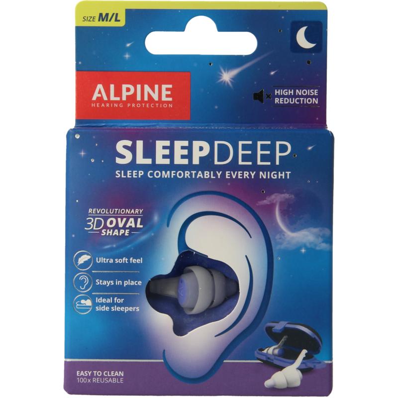 Alpine Sleepdeep earplugs 1paar