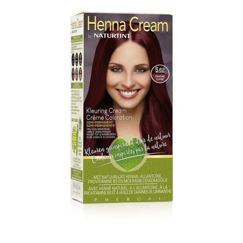 Naturtint Henna cream 5.62 mahonie/acajou 110ml