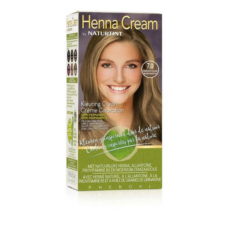 Naturtint Henna cream 7.00 hazelnoot blond 110ml