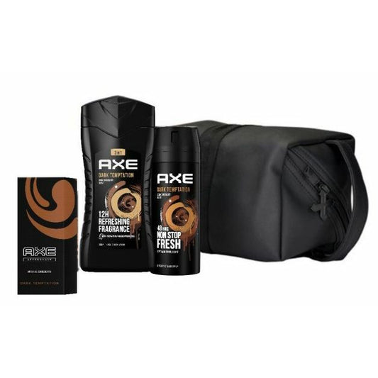 AXE Geschenkverpakking dark temptation washbag 1set
