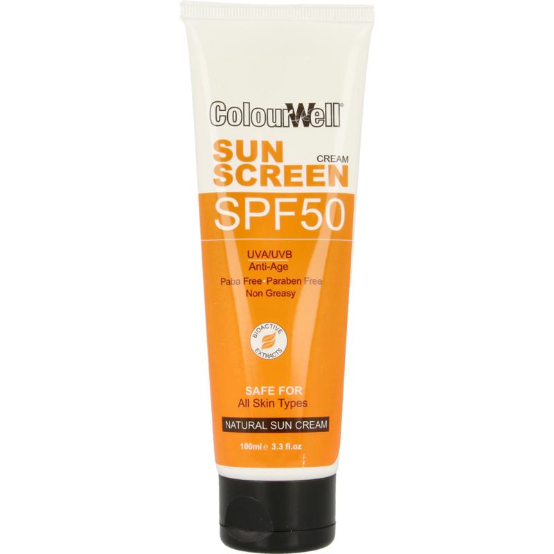 Colourwell Natuurlijke zonnecreme SPF50 100ml