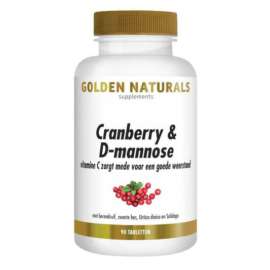 Golden Naturals Cranberry & D-mannose 90tb