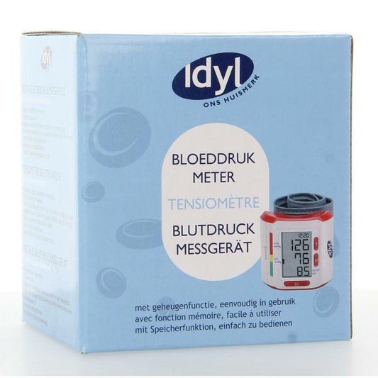 Idyl Bloeddrukmeter pols / tensiometre NL-FR-DE 1st