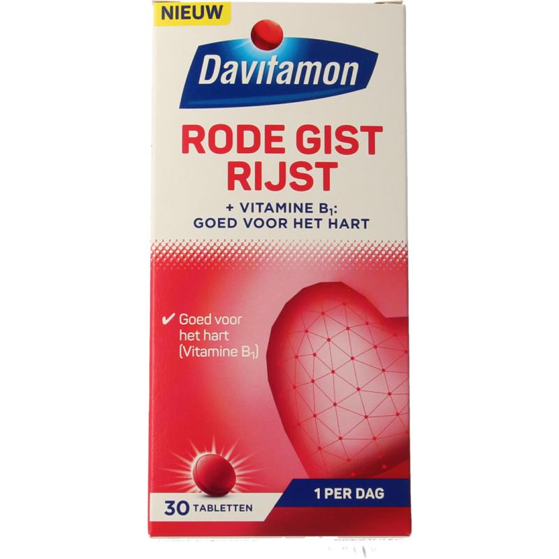 Davitamon Rode gist rijst 30tb