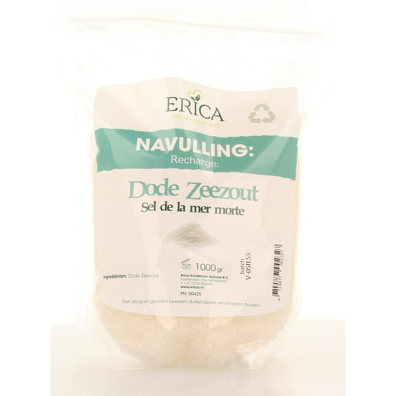 Erica Dode zeezout navulzak 1000g