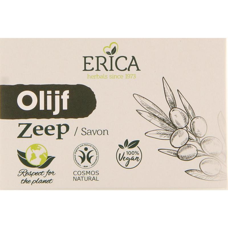 Erica Zeepblok olijf 100g