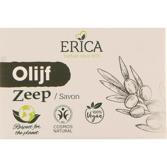 Erica Zeepblok olijf 100g
