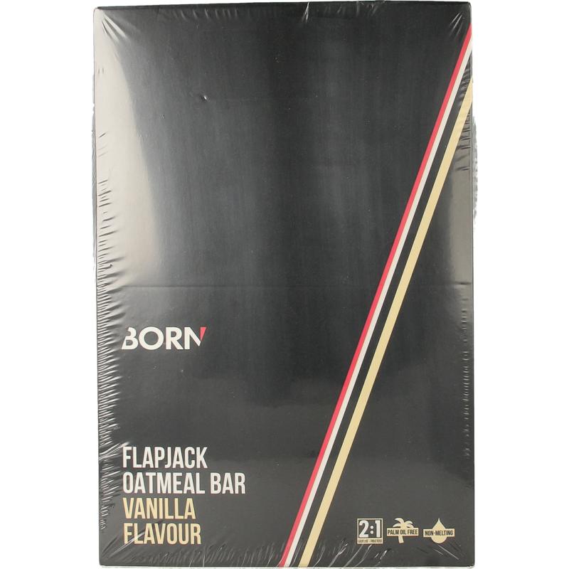 Born Flapjack bar vanilla 50 gram 15x50g