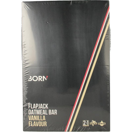 Born Flapjack bar vanilla 50 gram 15x50g