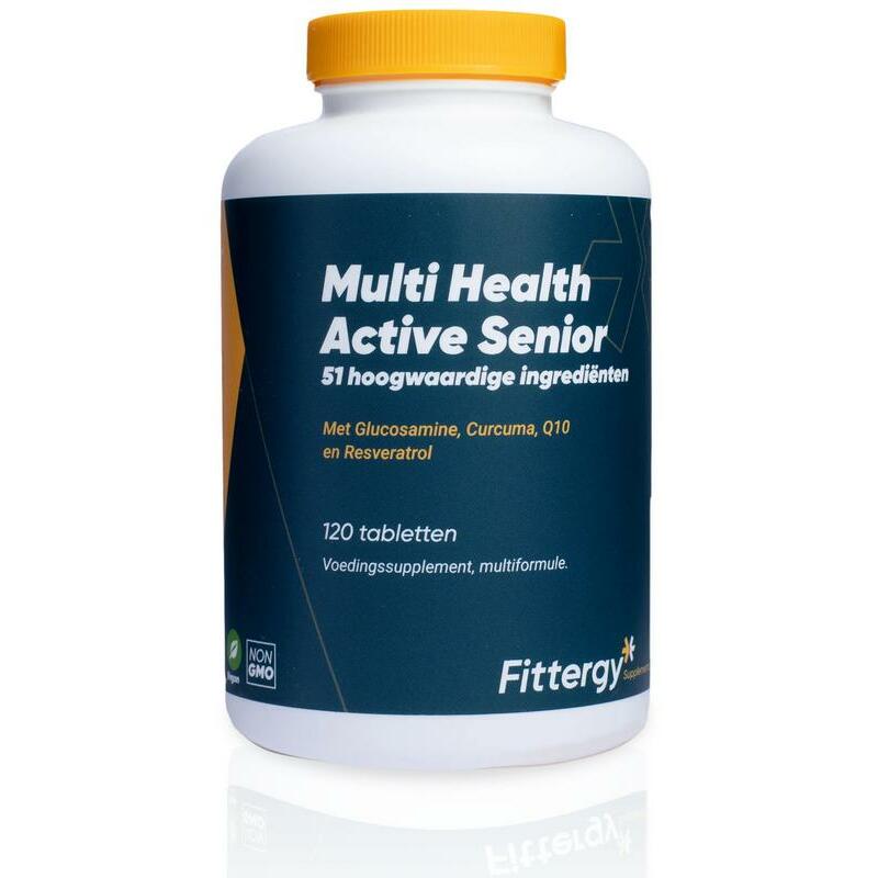 Fittergy Multi health active senior 120tb