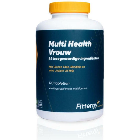 Fittergy Multi health vrouw 120tb