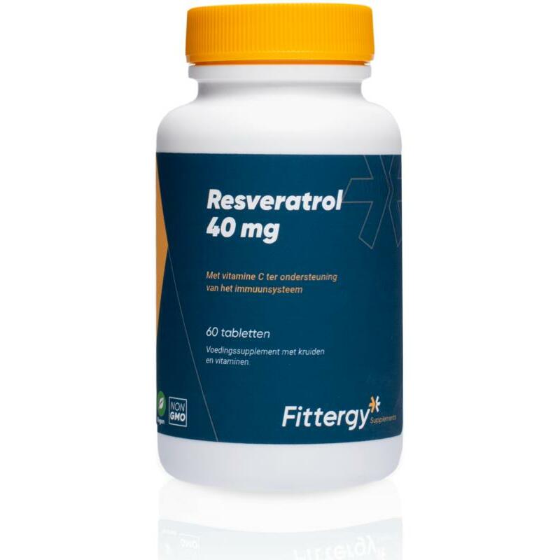 Fittergy Resveratrol 40 mg 60tb