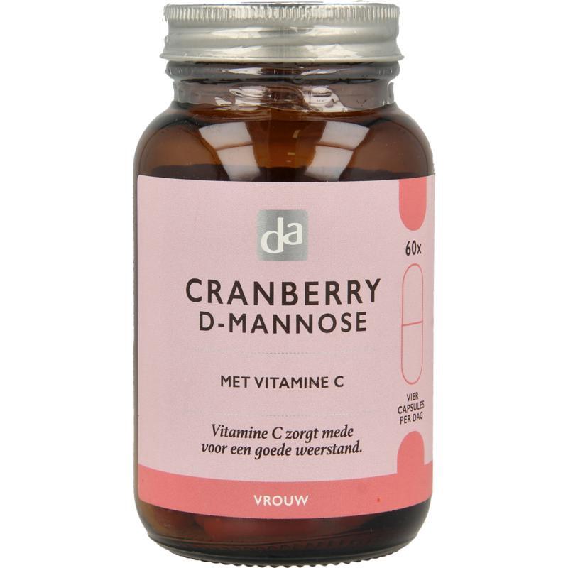 DA Premium cranberry d mannose 60ca