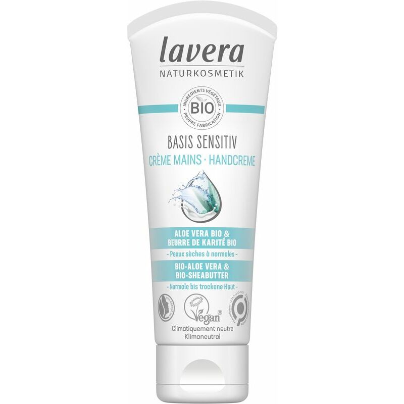 Lavera Basis Sensitiv handcreme / creme mains FR-DE 75ml