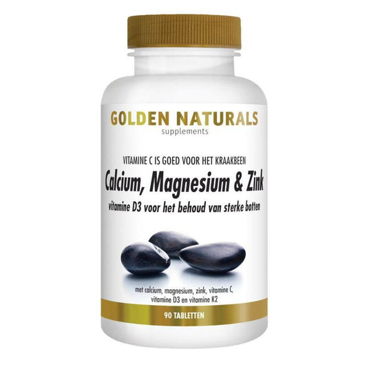Golden Naturals Calcium Magnesium & Zink 90tb