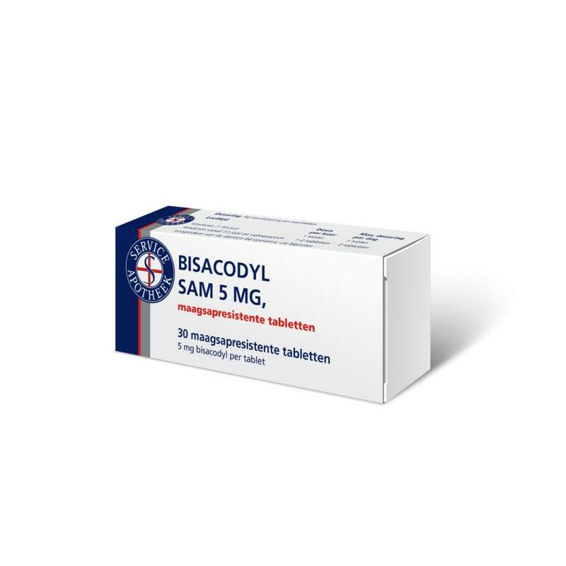 Service Apotheek Bisacodyl 5 mg 30tb