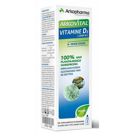 Arkovital Vitamine D3 2000IE vegan 15ml