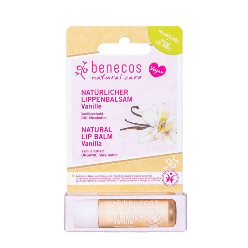 Benecos Lipbalm vanilla vegan 4.8g