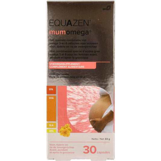 Equazen Mumomega visolie 300mg DHA 30ca