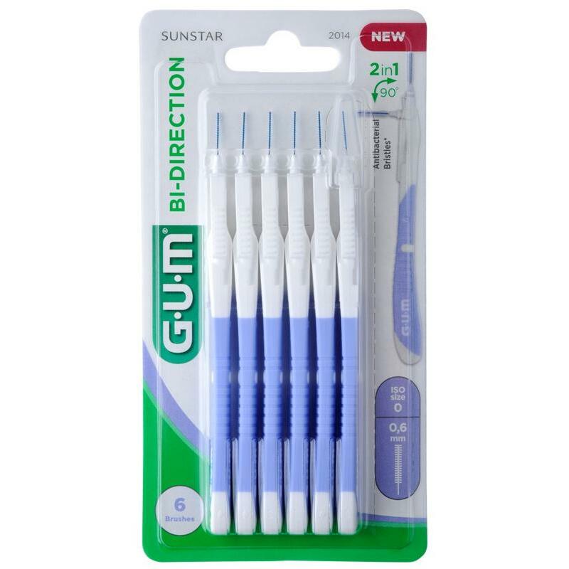 GUM Bi-direction 0.6mm 6st